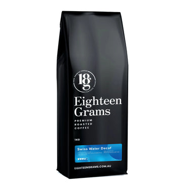 Swiss Water Decaf - Roasted Coffee eighteengrams